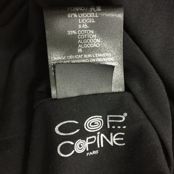 COP COPINE 2ply Fabric Multi-Color Print KANON Bubble Hem Overlay Details Dress - Picture 5 of 13